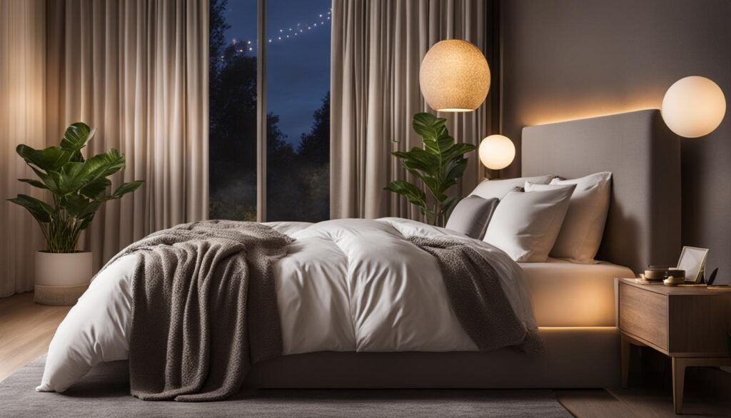 bedroom lighting design