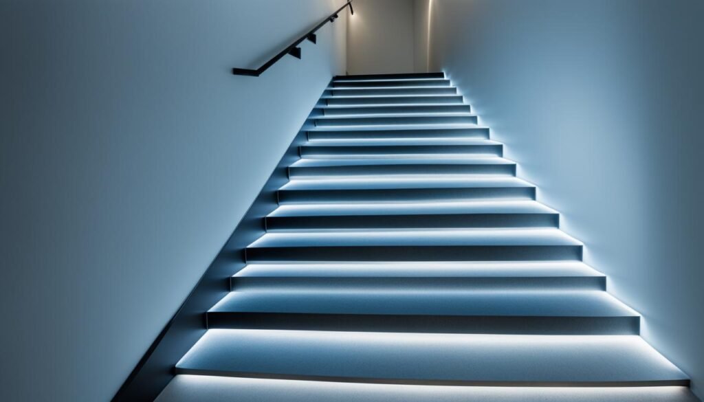 staircase lighting
