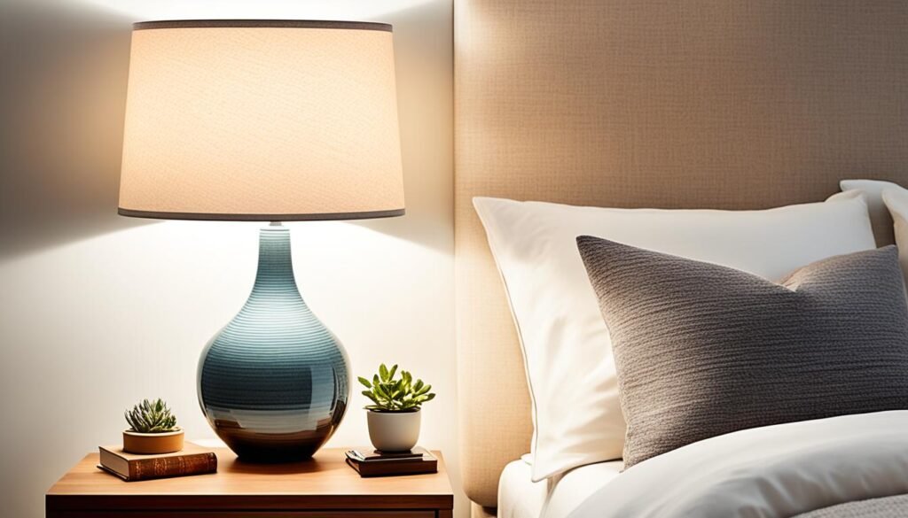 lamp features for bedroom