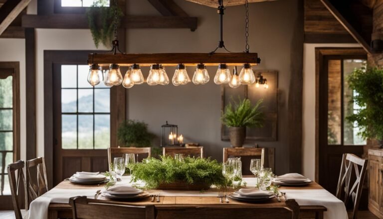 farmhouse chandelier