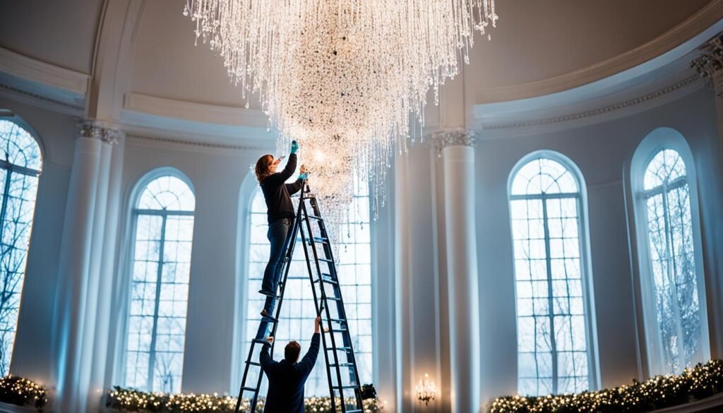 maintaining chandeliers