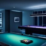 table pool lighting