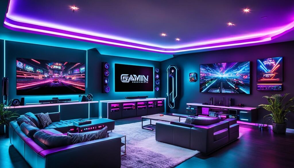 game room lighting design