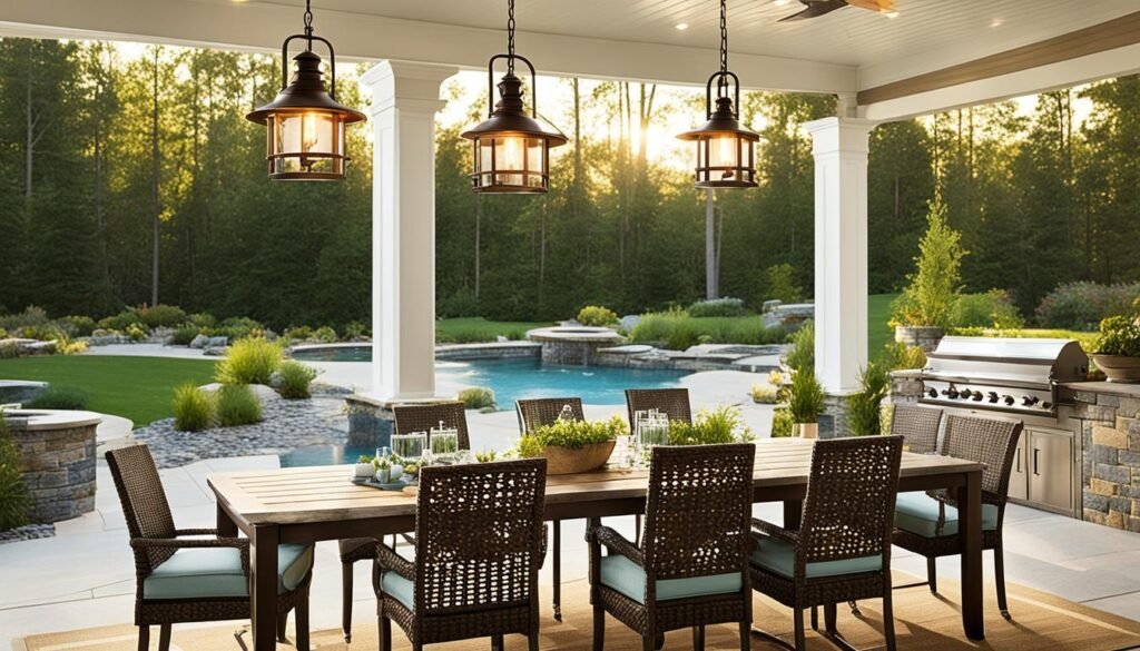 outdoor pendant lights