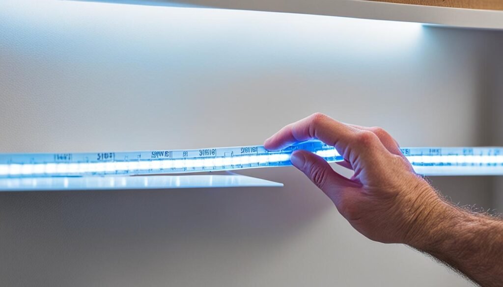 securing led strip lights with tapes or adhesives