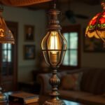 antique lamps