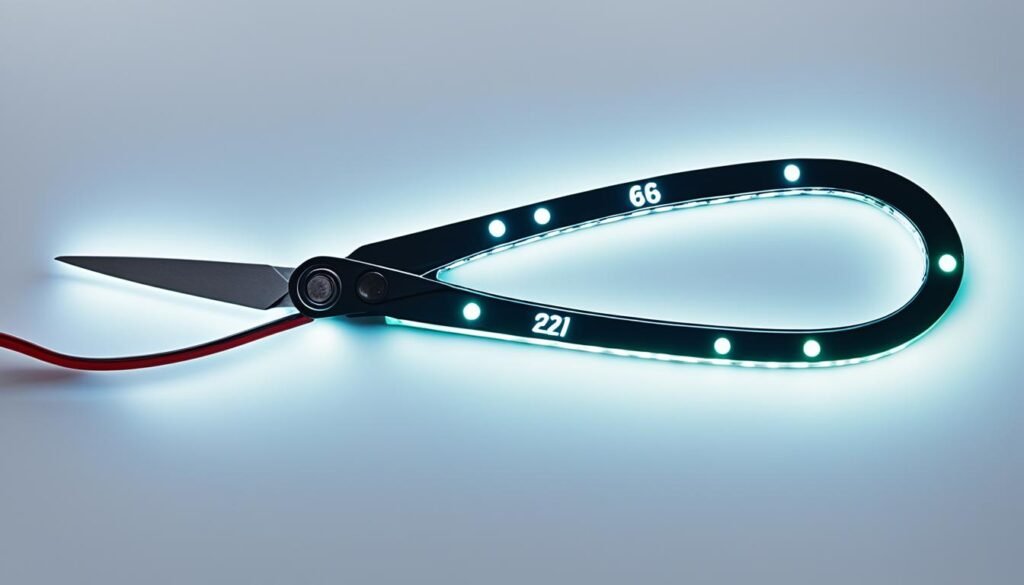 led strip light cutting