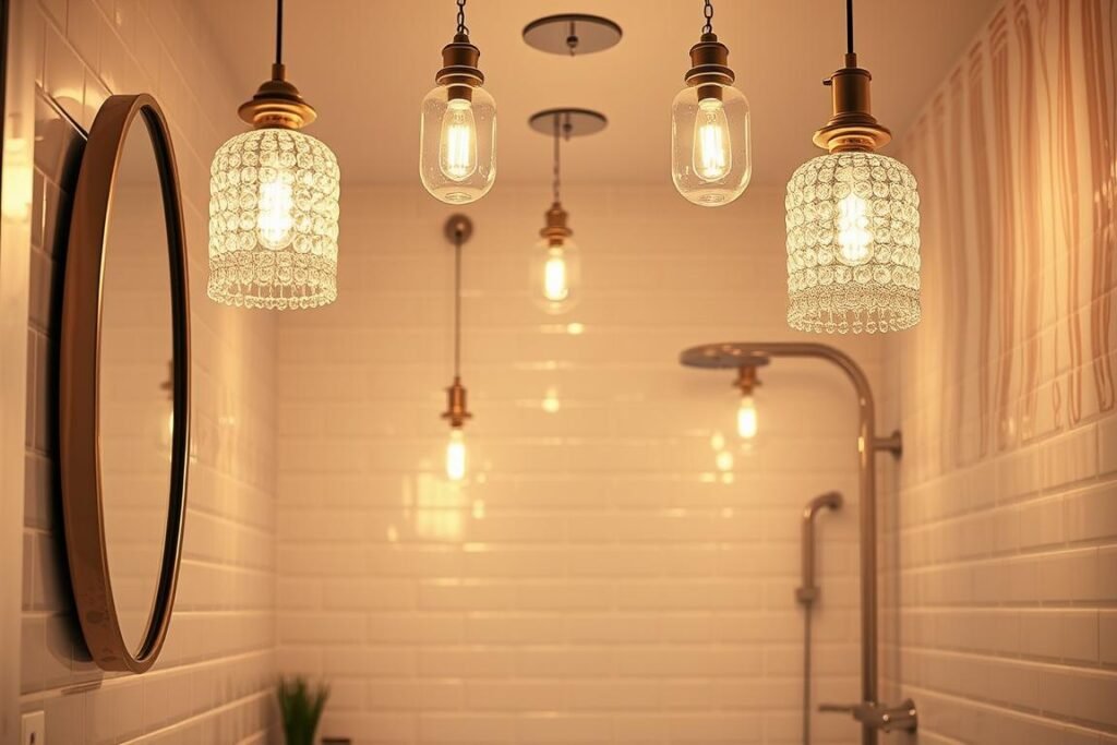 tiny bathroom lamps