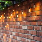 How to Hang Lights on a Brick Wall