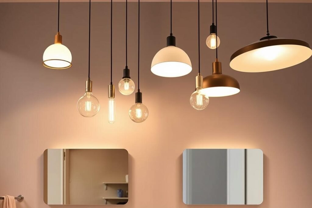 affordable bathroom pendant lighting