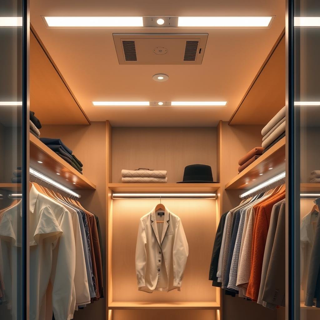 innovative wireless closet lighting