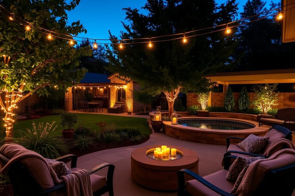 outdoor lighting installation outdoor lighting installation