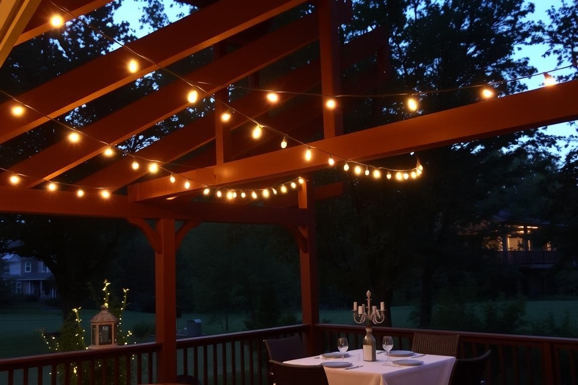 outdoor string lights
