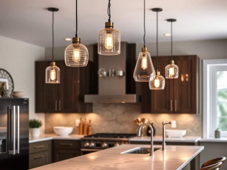 pendant lighting for kitchen island